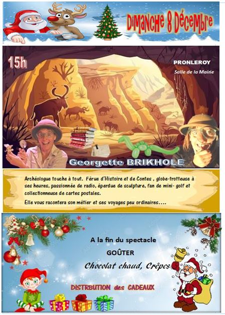 NOEL FESTVITE.... Journée du 8 Décembre