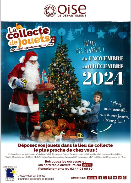 COLLECTE de JOUETS de NOEL