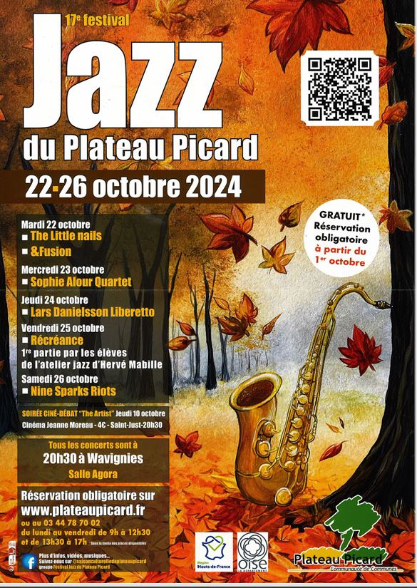 JAZZ  Plateau Picard du 22 au 26 Octobre