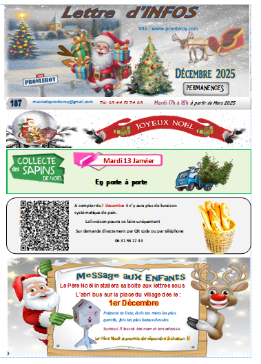 https://www.pronleroy.com/Lettre-d-INFOS-DECEMBRE-2025_a1630.html?preview=1